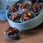 Popcorn and Peanut Truffles